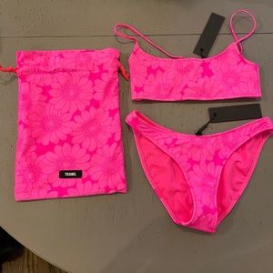 Triangl MICA - PITAYA FLORAL Pink Bikini